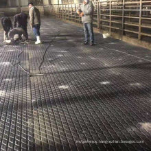 Factory Price Rolled Thick Anti Slip Cow Walkway Holding Area Stall Alley Milking Rubber Mat Flooring